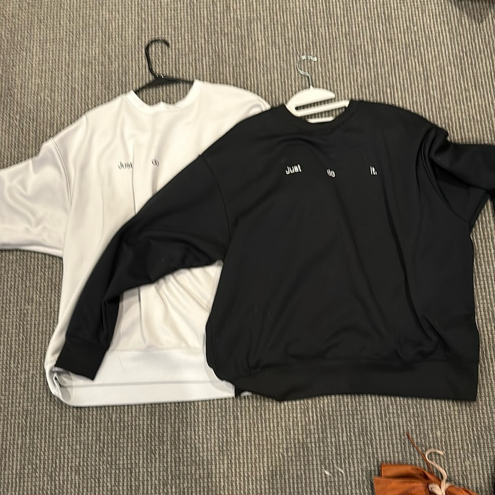 2x nike just do it sweatshirts